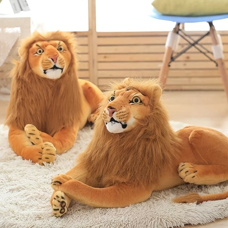 【タグ付】リアル ライオン 座れるぬいぐるみ インテリア オブジェ 大型 タグ付】リアル ライオン 座れるぬいぐるみ インテリア オブジェ 大型