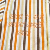 ANGELO GARBASUS アンジェロガルバス キャラ刺繍 ストライプ 半袖シャツ Mサイズ/マルチ/メンズ/日本製