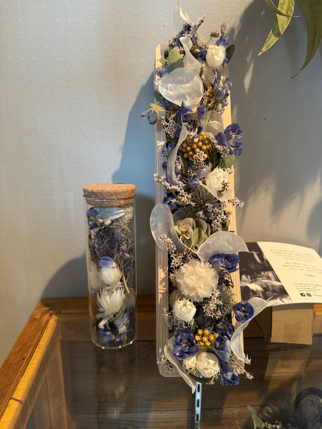 ドライフラワーボトル