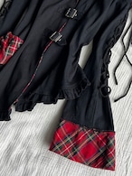 "BODYLINE" Bat Lace-up Jacket