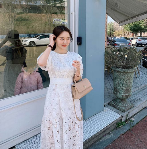 Rose Tiara サイズ46 ワンピース ローズティアラ Rose Tiara☆フラワー