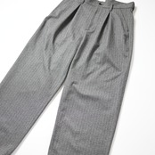 SAYATOMO / 2-Tack Herringbone Wide Slacks