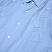 cuba long sleeve shirt aqua
