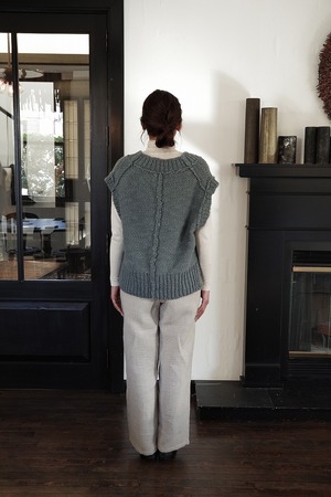 Hand Framed Chunky Vest