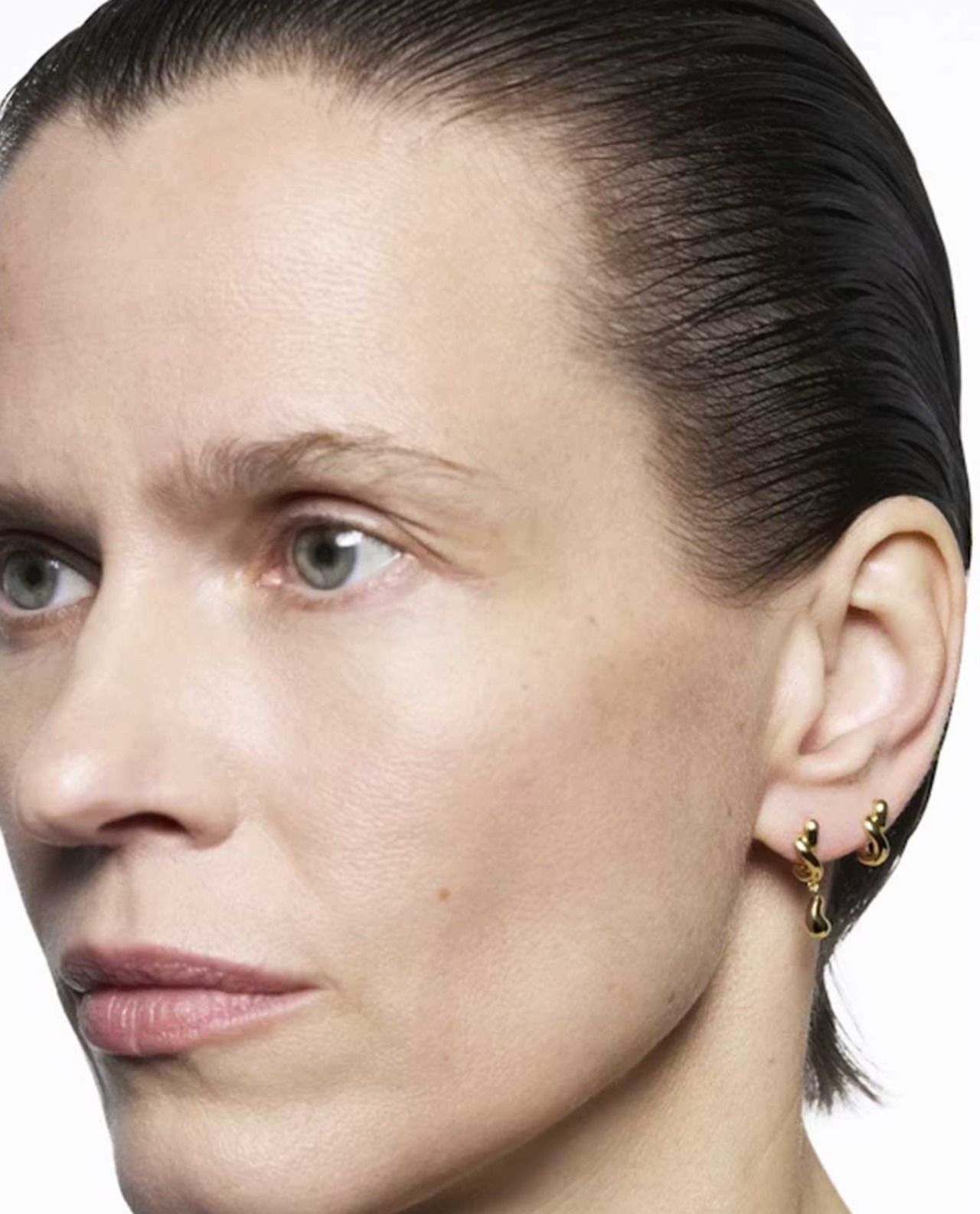 MARIA BLACK マリア・ブラック/Whirl Huggie Pierced Earring - Yellow Gold/ ピアス - 3