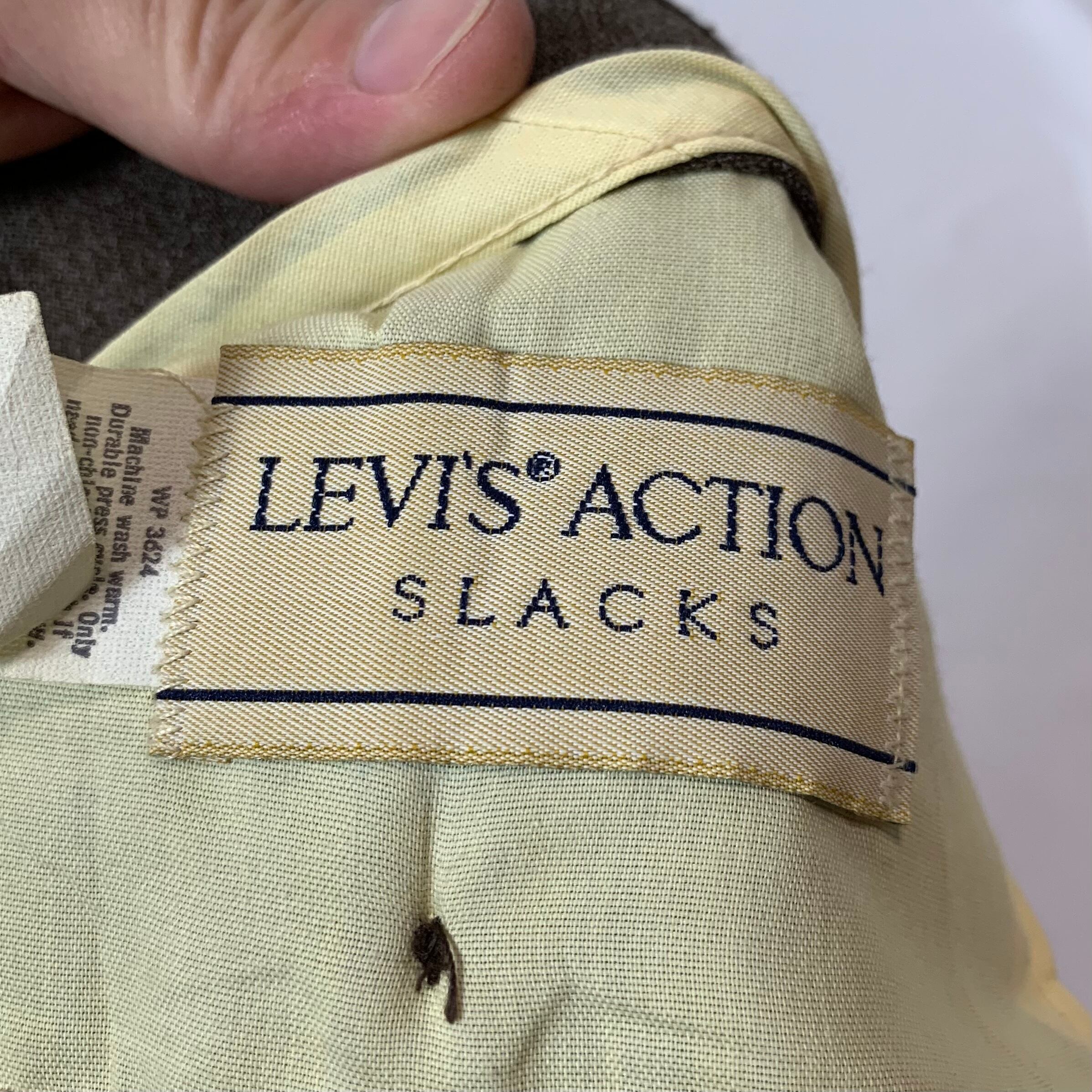 vintage old 80s 90s Levi's ACTION SLACKS リーバイス アクション