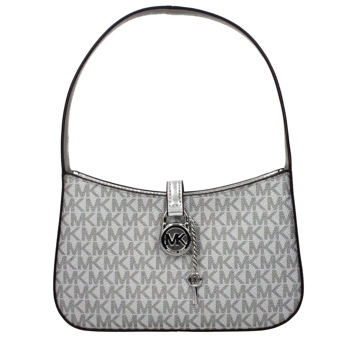 【新品】MICHAEL KORS マイケルコース レディース ハンドバッグ ファブリック シルバー 35F5S1YC1MSILVER