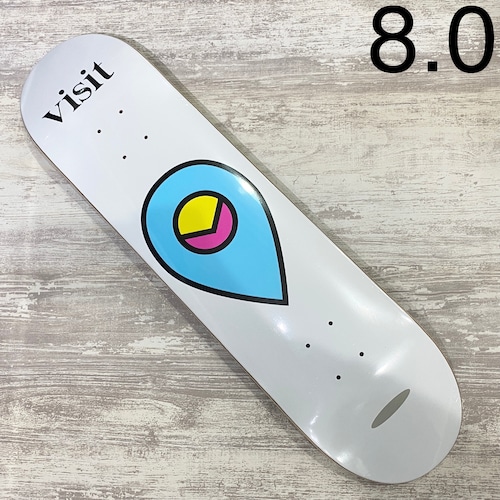 【VISIT】 LOGO  8.0inch