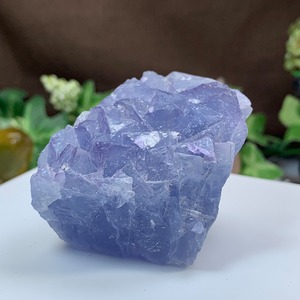 32.幻想的な色合い☆ヤオガンシャン産・ブルーフローライト原石