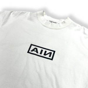 AUI NITE / AN box logo tee white