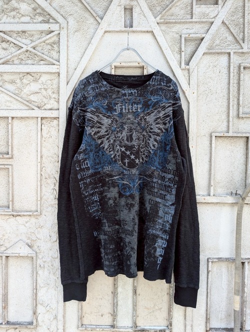 "GRUNGE" design L/S