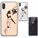 【即納】スマホケース  iPhoneX XS  バスケット  ダンクシュート 5  クリアケース 透明 人気 スポーツ シュート