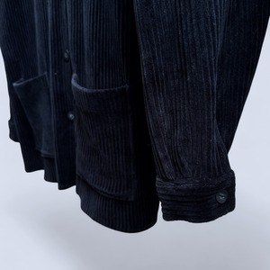 LIZSPORT BLACK CORDUROY JACKET
