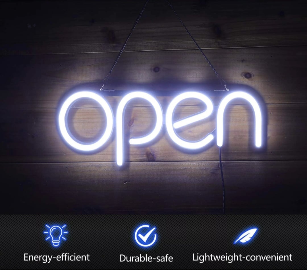 OPEN看板 ネオン管 LED アメリカン アンティーク NEON オープン SIGN