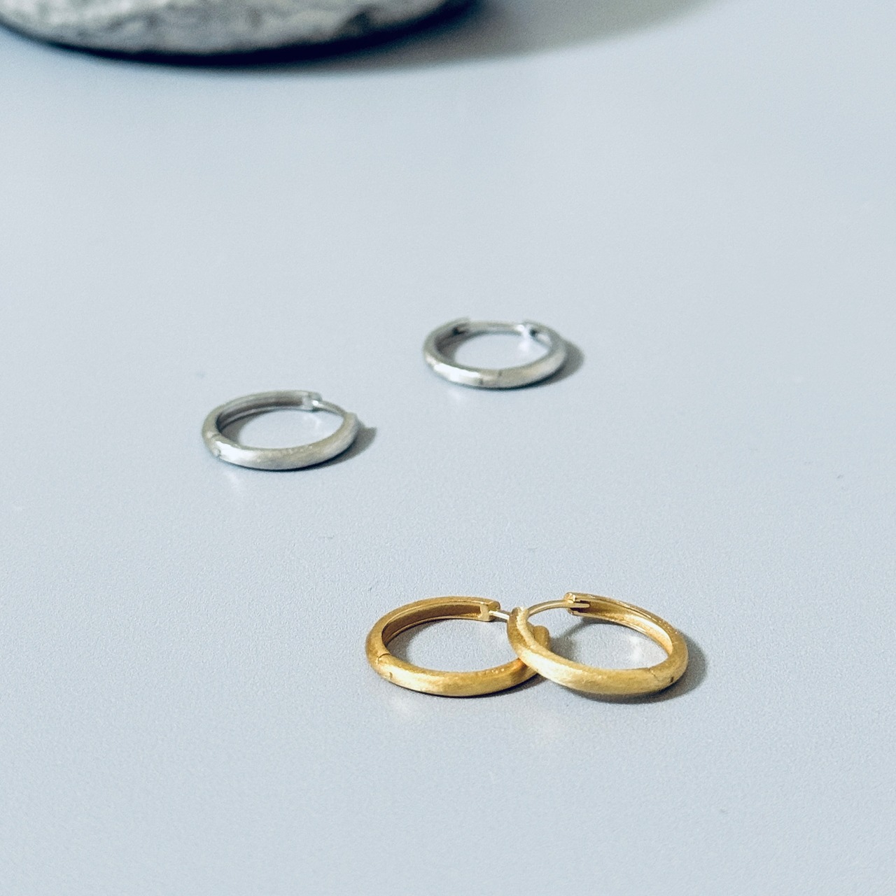 Matte Hoop Pierce