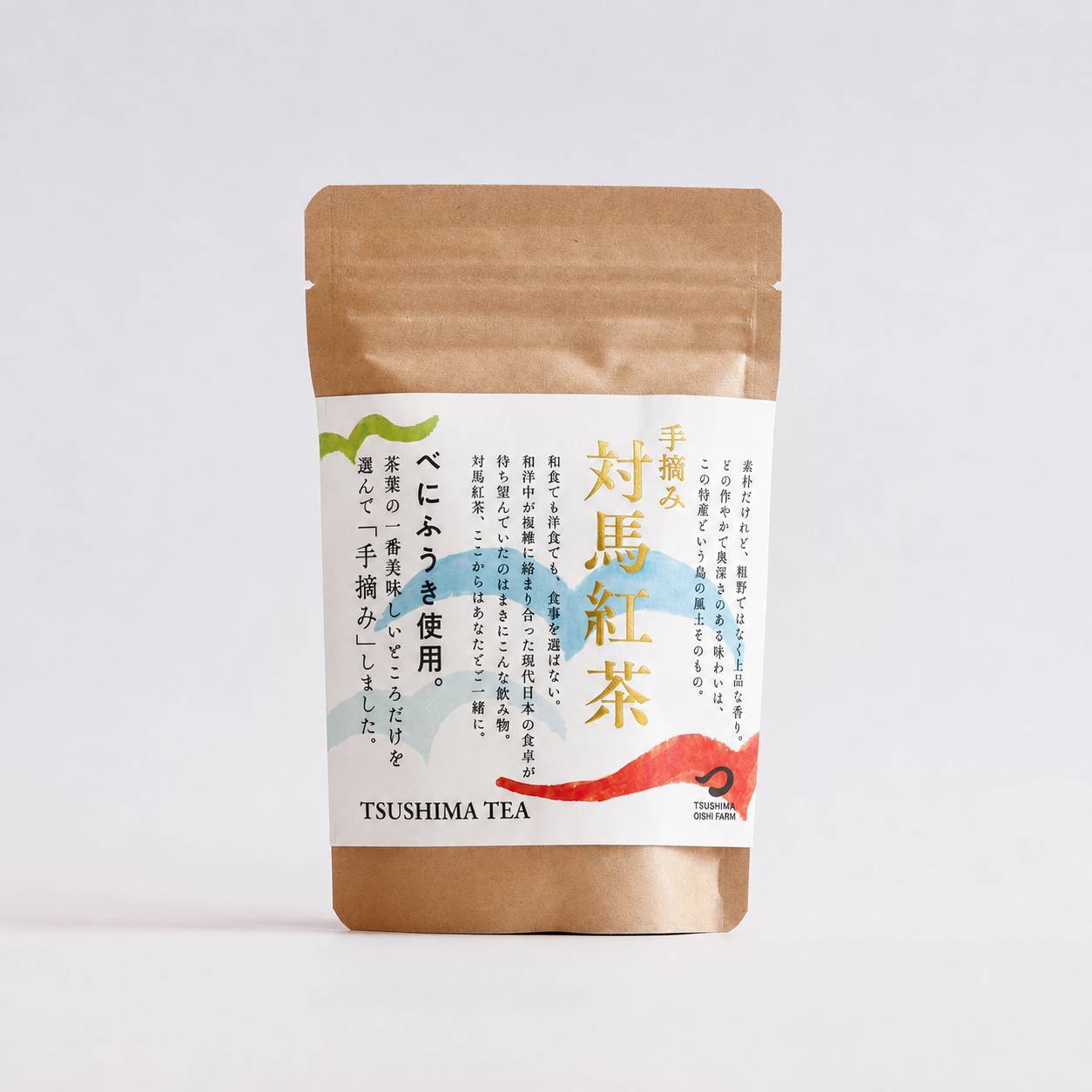 対馬紅茶 手摘み リーフ30g | つしま大石農園