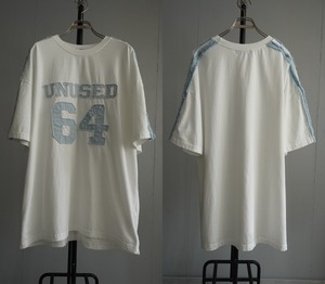 【unused.lab】Sideline denim patch CS/Blue