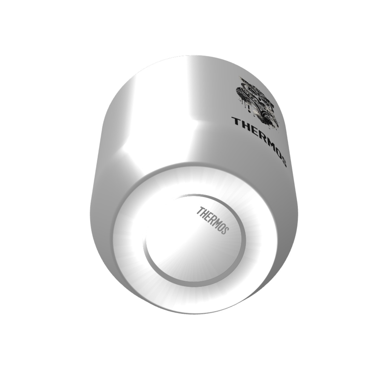 THERMOS 真空断熱カップ 280ml（ステンレス）owl　00025