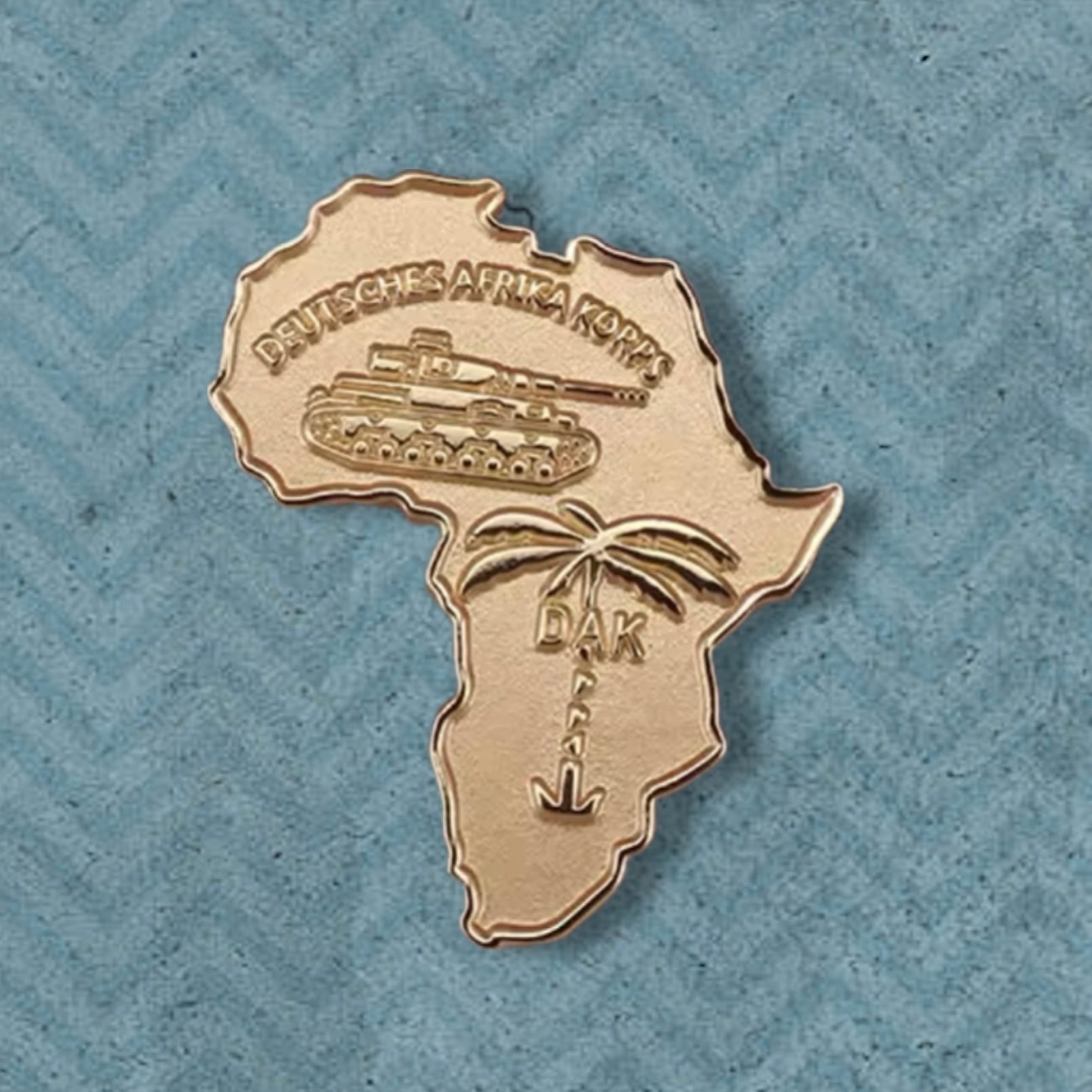 DAK ピンバッジ ドイツ アフリカ軍団 DAK ミリタリー WW2 PINS | BF