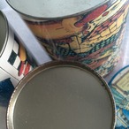 TIN缶 アップルパイ ピクニック模様 入れ子缶筒_ 14OTc3