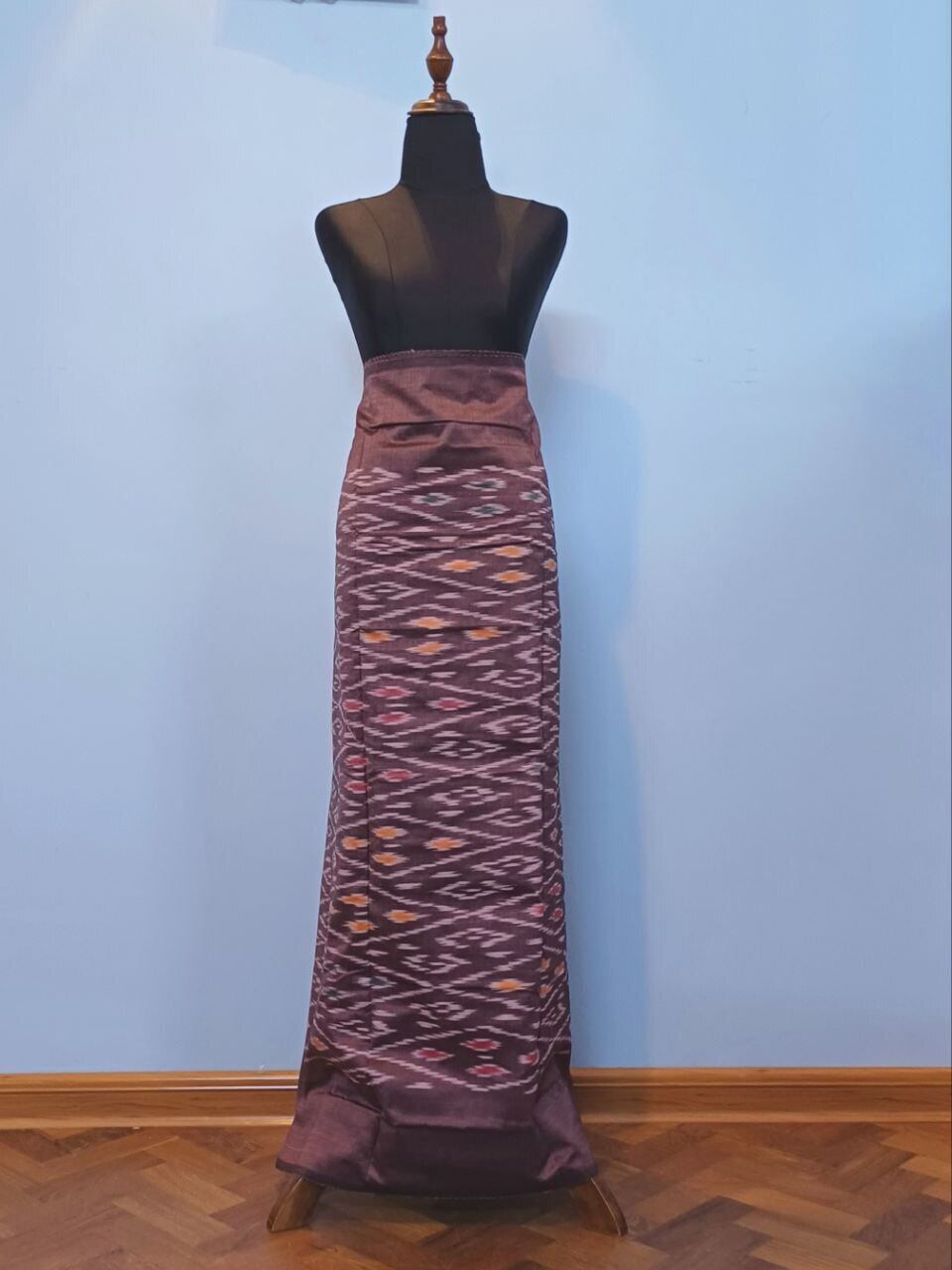 ミャンマー民族伝統布】シャン族．100年ジンメーセットアップ（Shan