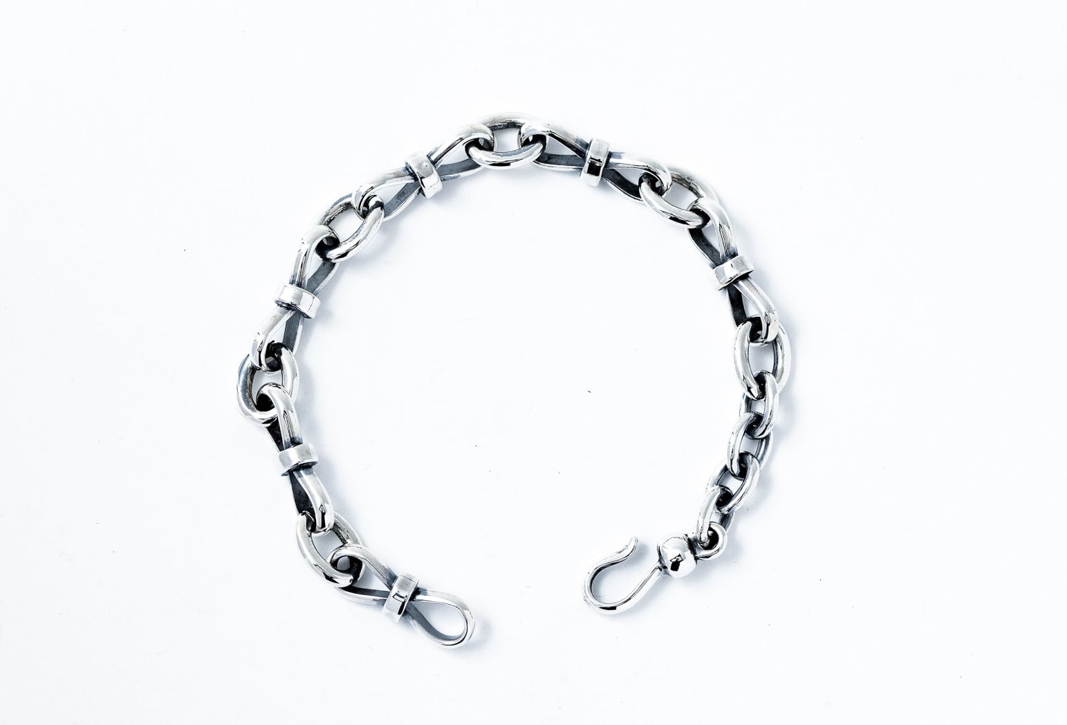 アクセサリー mebiusu hook bracelet BN-065 ALL mebiusu hook bracelet | WAKAN SILVER SMITH online store