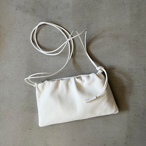 Deerskin Pochette White【予約商品】