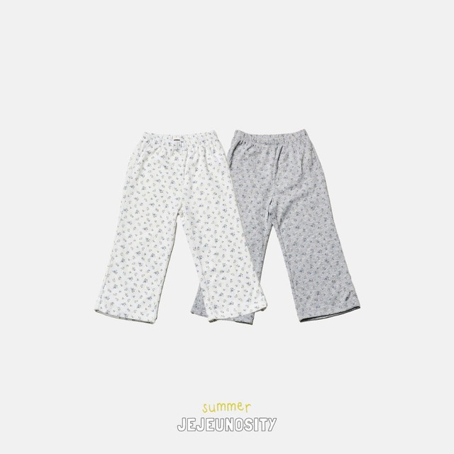 【取寄】jejeunosity｜gram flower pants｜グランプルパンツ｜XS-JM｜kids&jr｜26 summer