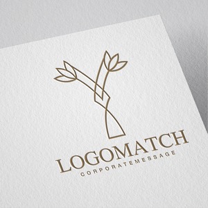 上品に開花するYのロゴ