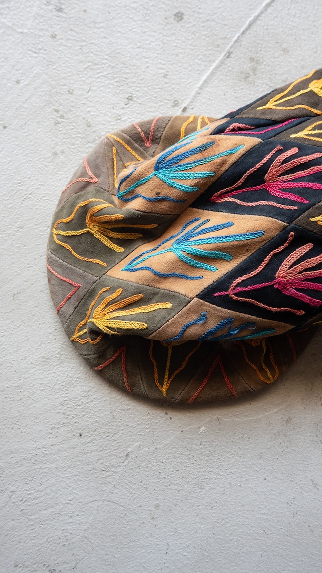 unknown used Kashmir folk art bag