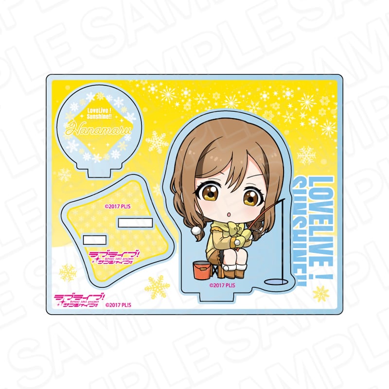 ラブライブサンシャイン　国木田花丸　アクリルボード　キャラポップストア LoveLive! Days 2025年5月号『ラブライブ！サンシャイン!!』A5アクリル