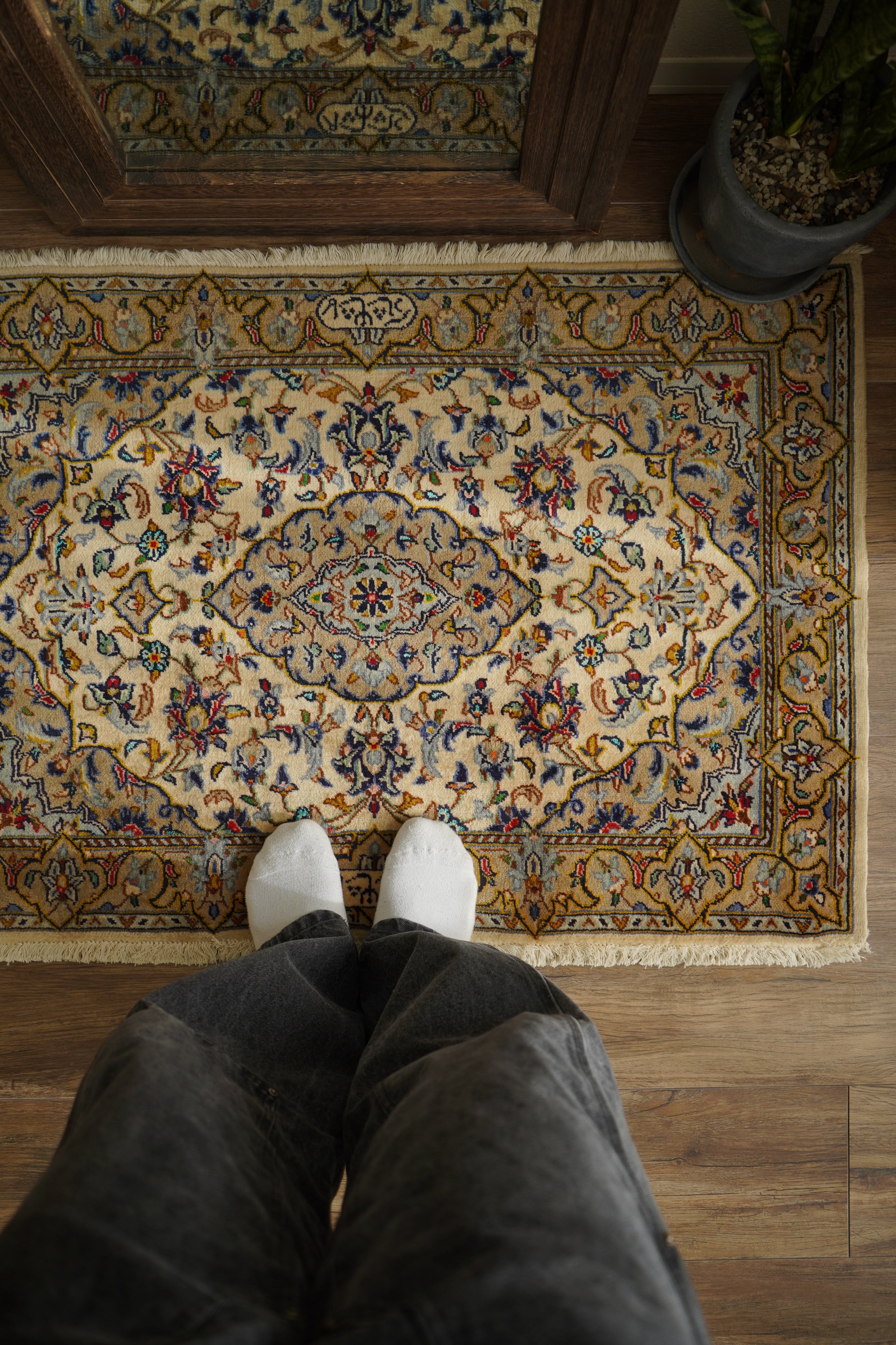 ヴィンテージラグ　トライバルラグ インドラグ　週末限定大特価☺︎ ヴィンテージラグ専門店 TIME RUG （ペルシャ絨毯・トライバルラグ）