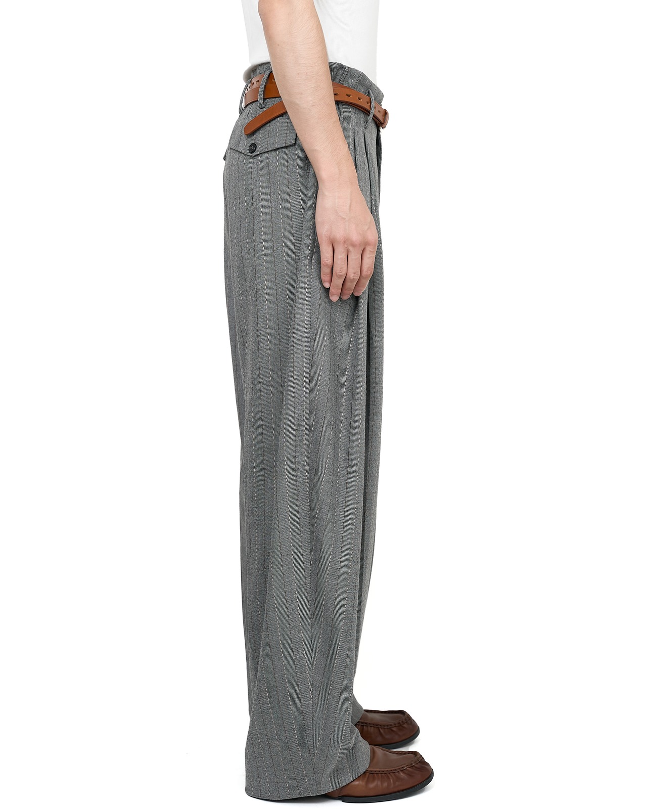HED MAYNER "VERY LONG BELT CAMEL BROWN"
