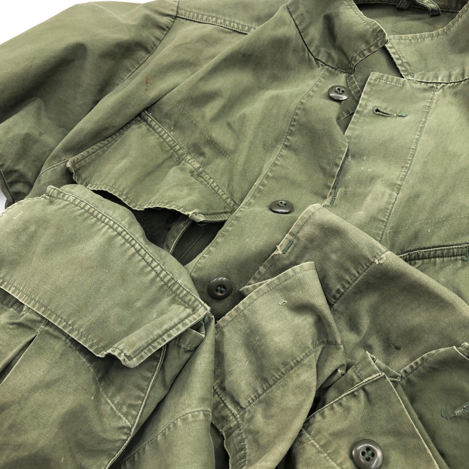 60s US.ARMY 3rd ノンリップ ジャングルファティーグジャケット 【公式