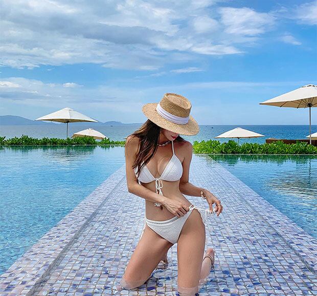 盛れホワイトレースビキニ | Selectshop Girasol