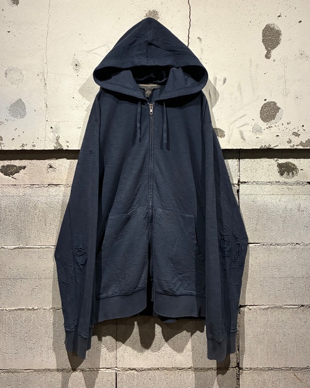【Caka otto】“BANANA REPUBLIC” Good Aging Zip Up Hoodie