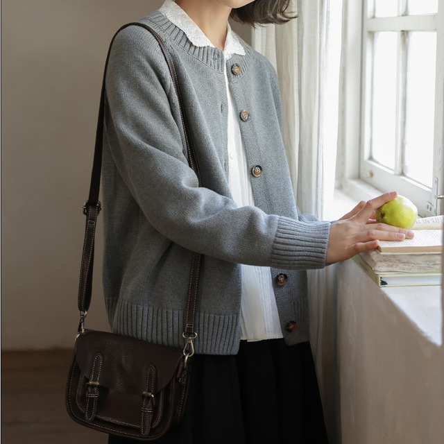 ラグランスリーブカーディガン　M2609