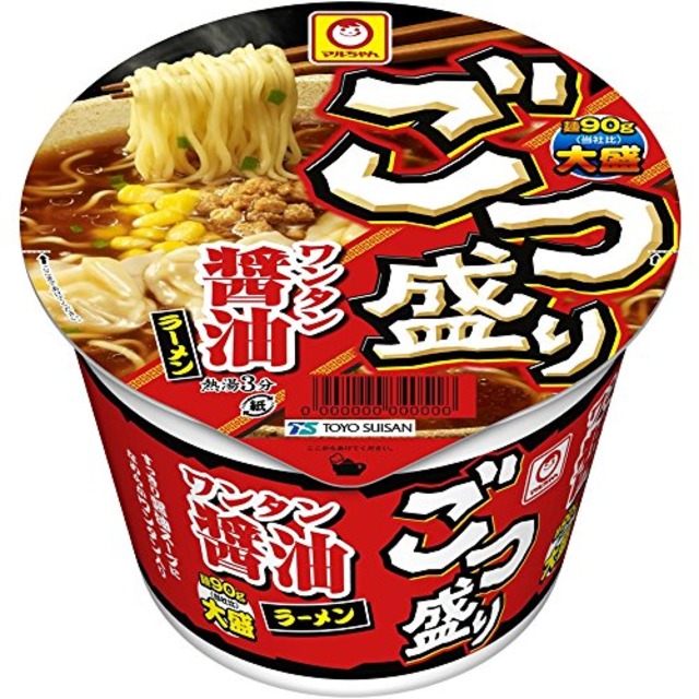 ごつ盛り ワンタン醤油ラーメン 117g×12個