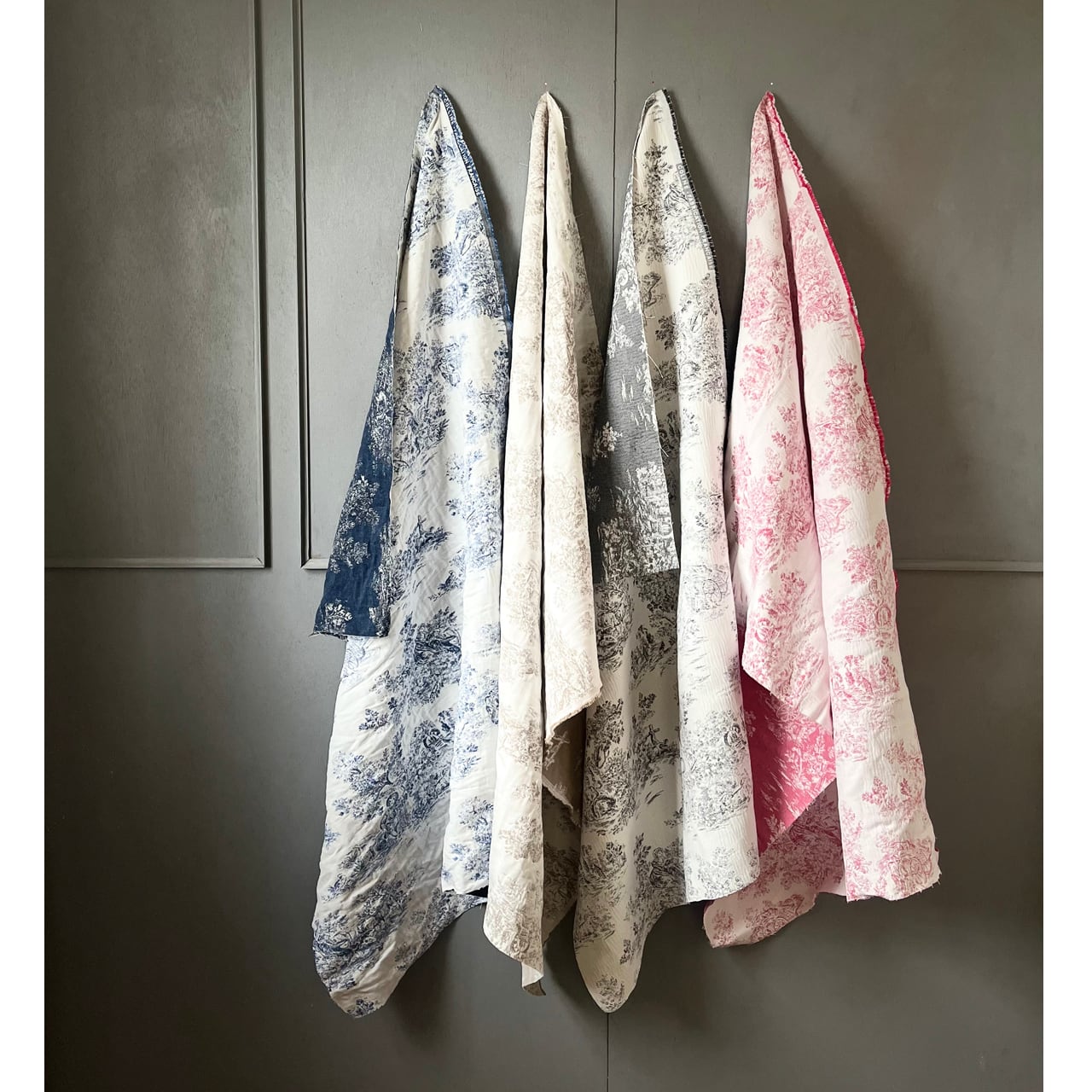 ✴︎再再入荷✴︎ Fabric生地 トワルドジュイ（Toile de Jouy)／1