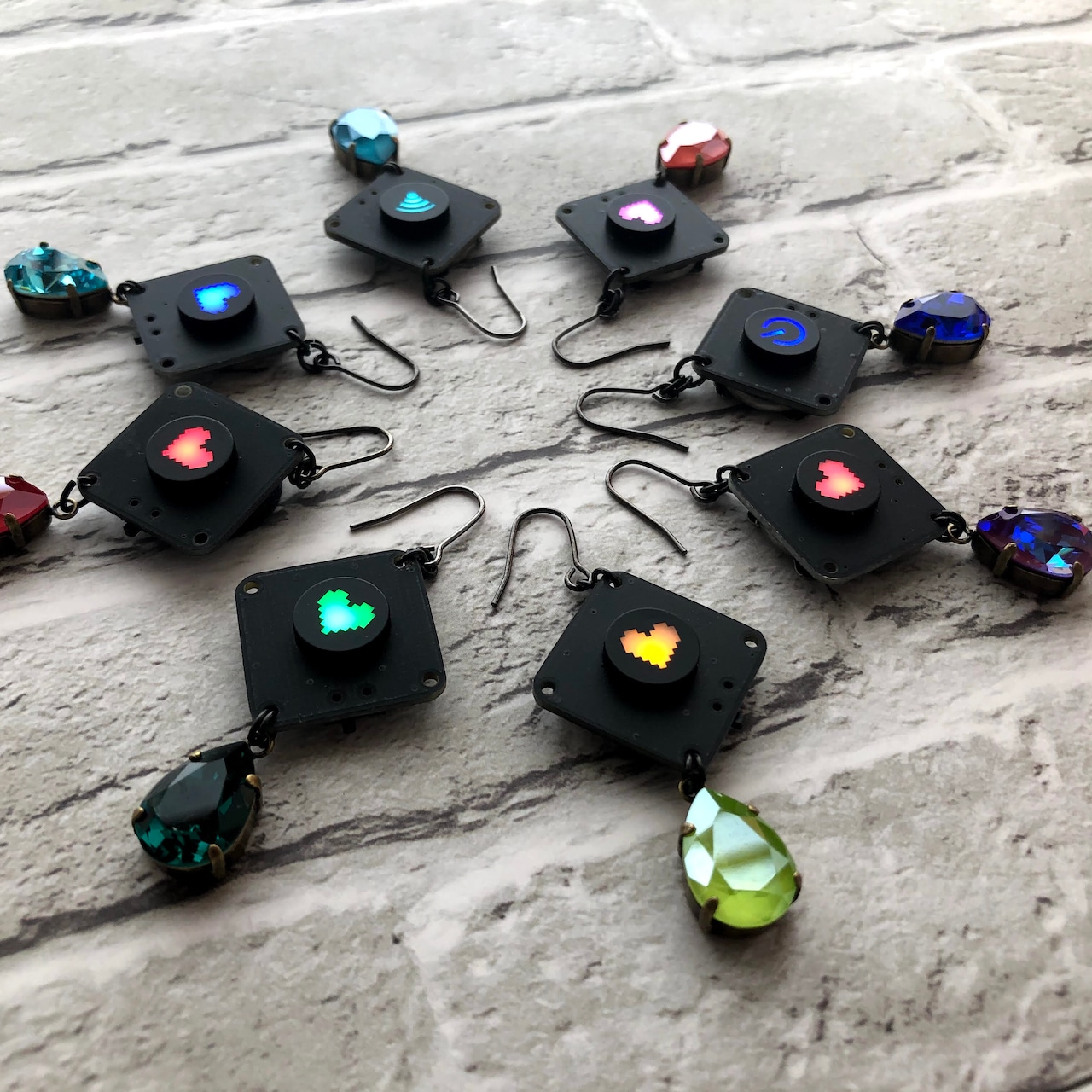 【LEDアクセサリー専用オプション】スワロフスキー（コーラル）