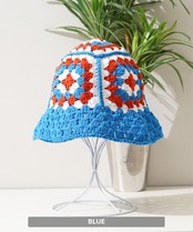 ◆カラフル クロシェハット◆ch-25135