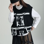 Subtle design slimming knit(ME070)