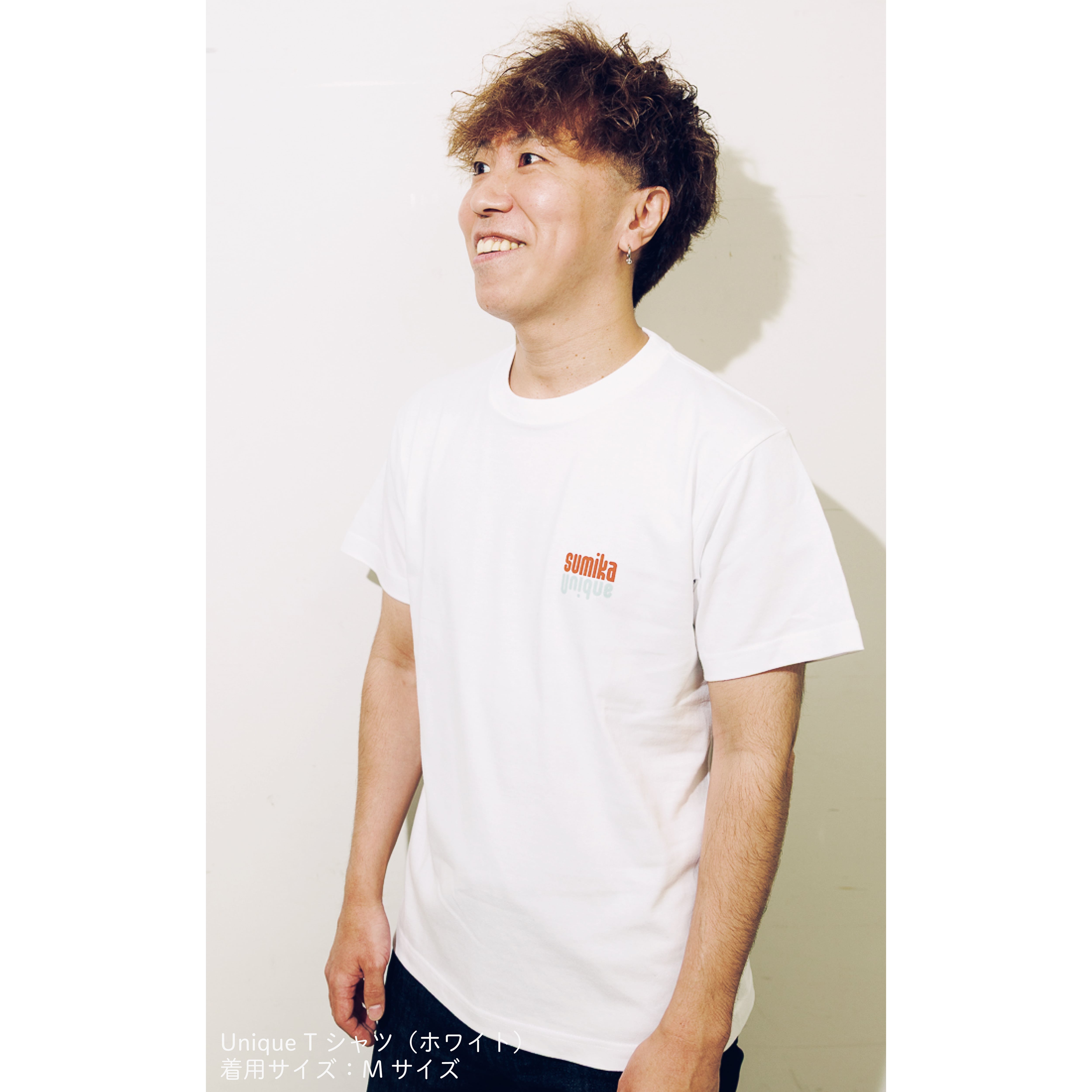 sumika ユニT sumika / Unique Tシャツ（ホワイト） | shop Engawa