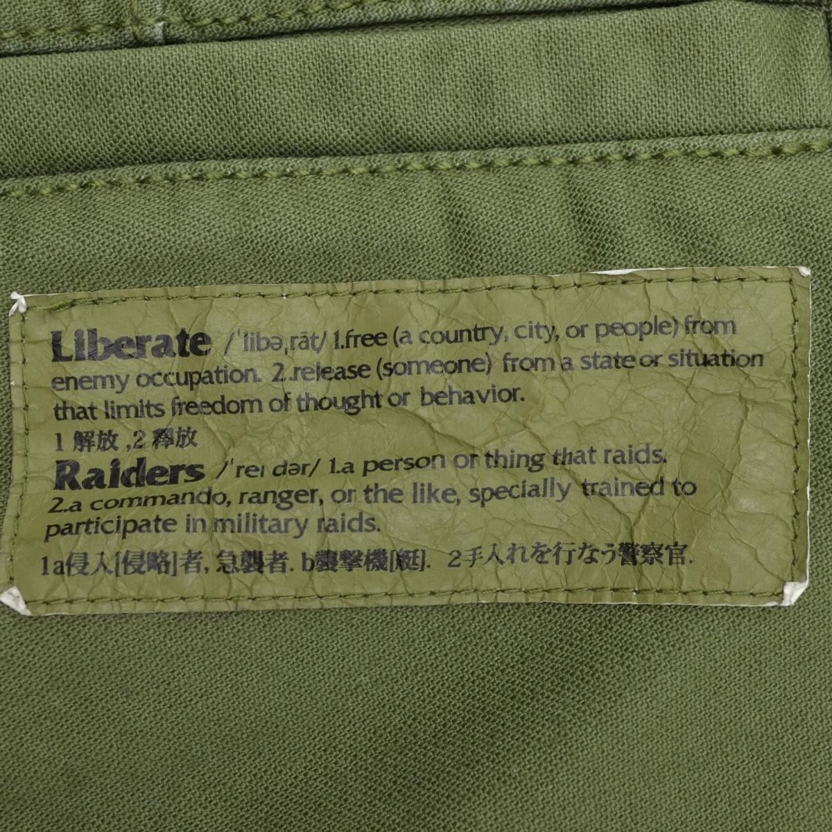 Liberaiders / リベレイダース 758022001 6 POCKET ARMY SHORTS カーゴ