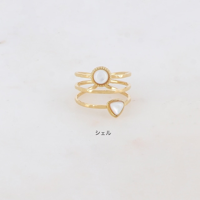 【ikita paris】-Ring- 4Color IKR265