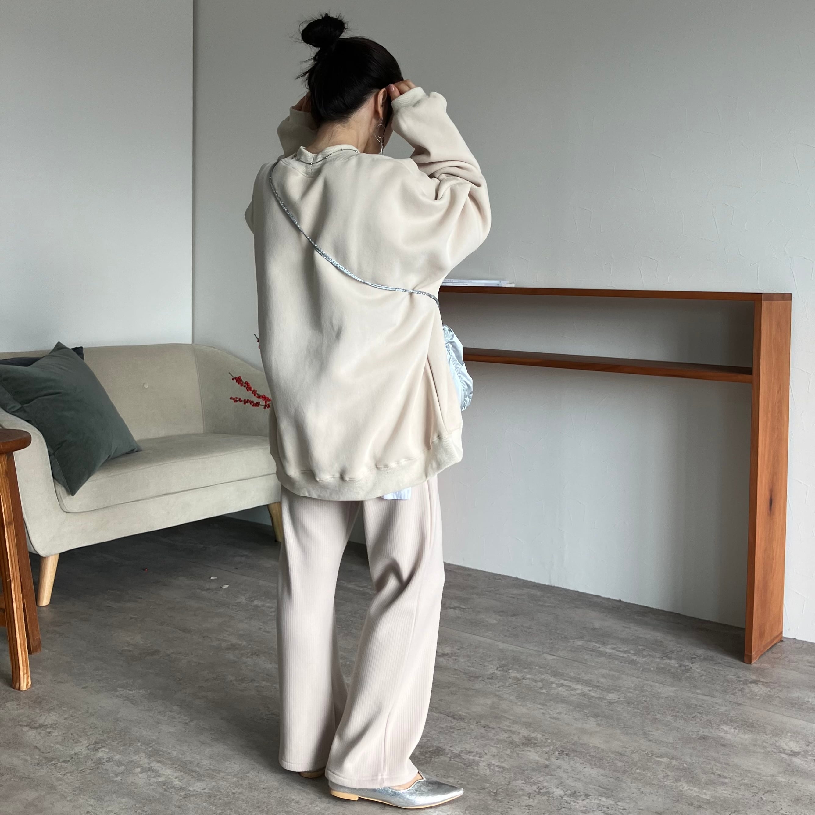 オーバーサイズ裏起毛スウェット【R24202-s】宅配便送料無料/宅配便