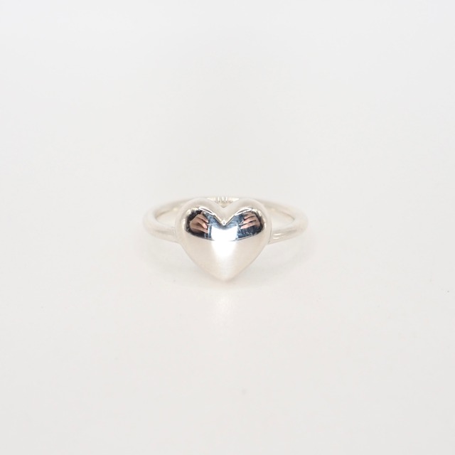 Tiffany&Co. 約4号 ハート ワイヤー リング シルバー925 ティファニー