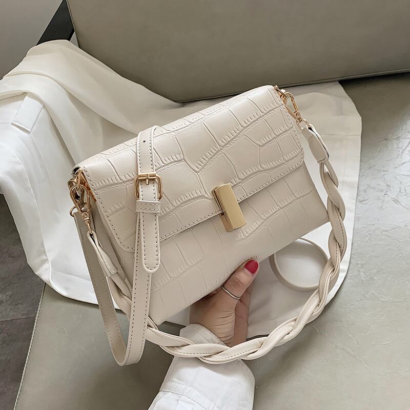 Shangxin小さなバッグ女性バッグ2020夏の新しいトレンディなファッションオールマッチワンショルダーメッセンジャーバッグネット赤レトロ小さな正方形のバッグ Tiancai_Wing_Bag2895658