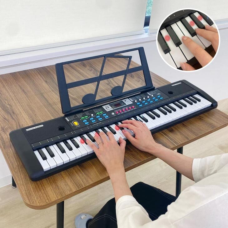 MAGICON 88鍵盤 折りたたみ式 キーボード 電子ピアノ、電子キーボード