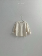 minirobe 26/SS Love eyelet knit